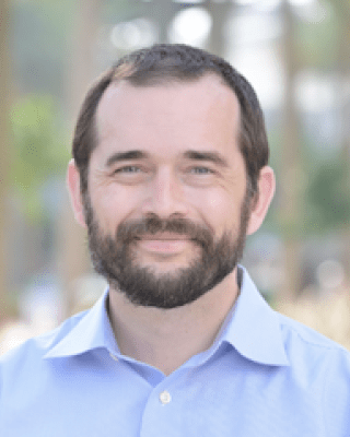headshot of Caleb Dresser.