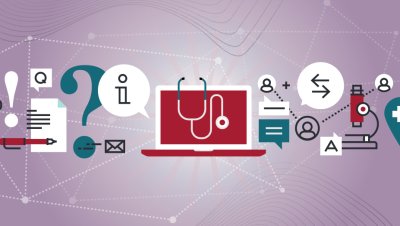 Illustration of Digital Medical Health Content