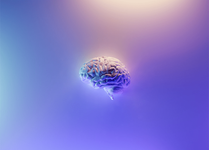 Photo of floating Brain.