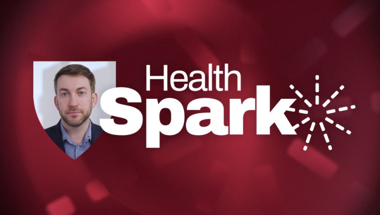 David Bernstein and the HealthSpark logo.