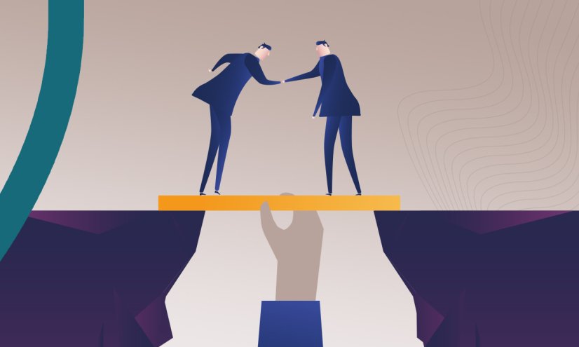 Illustration of collaboration.