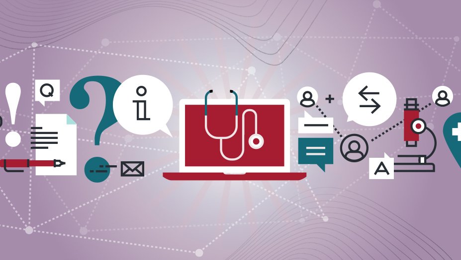 Illustration of Digital Medical Health Content